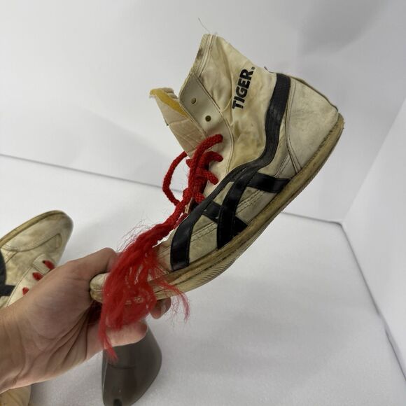 ASICS Onitsuka Tiger Wrestling Shoes Size 9.5 Rare And First ASICS Shoe VTG 70s main image 16